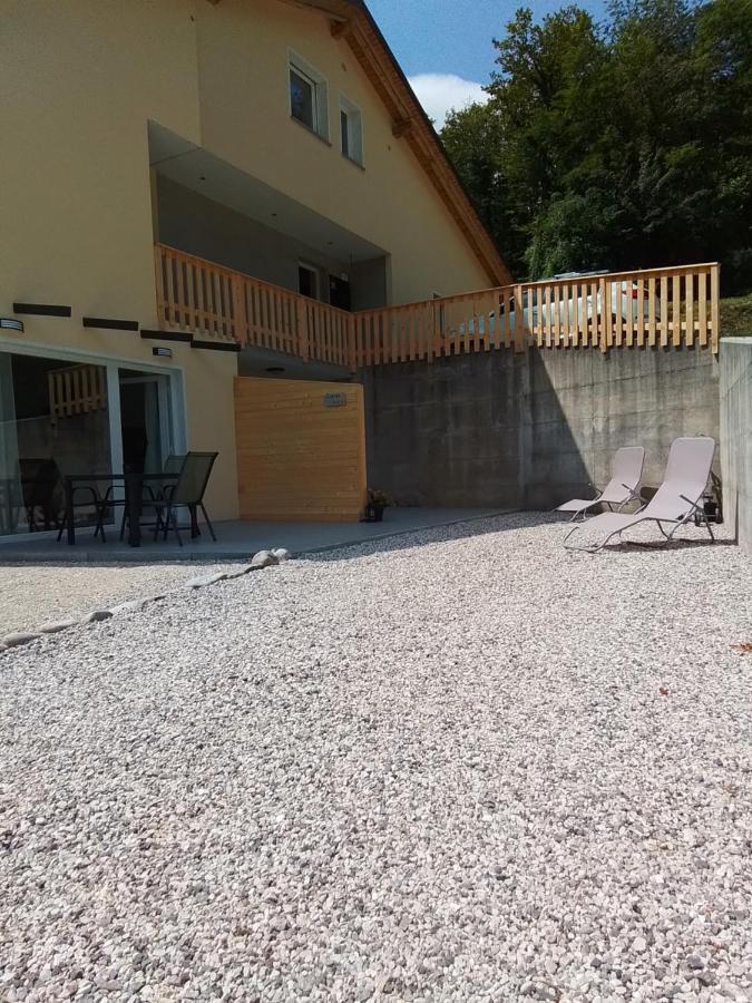 Apartamento Hisa Za Gradom Kobarid Exterior foto