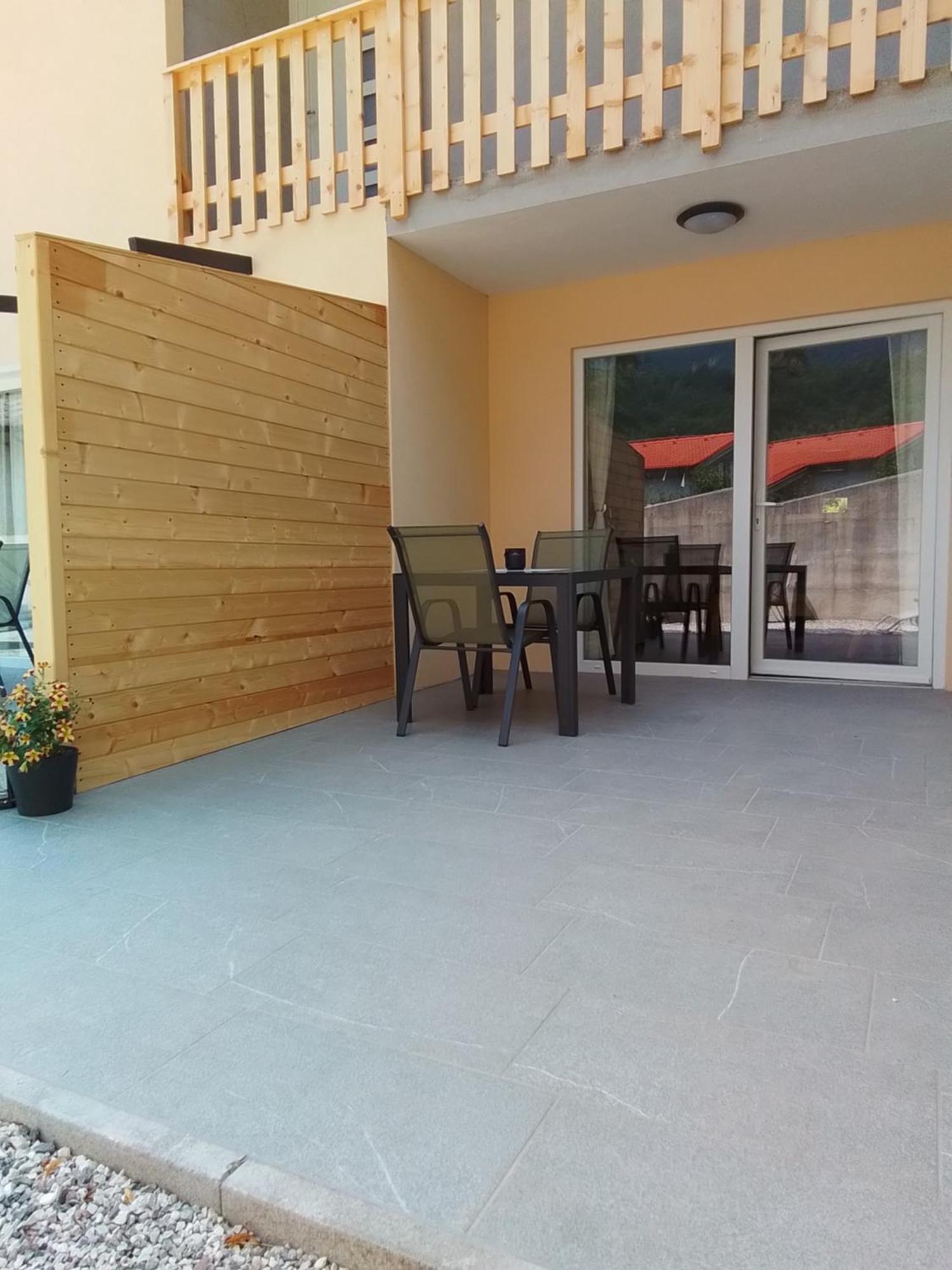 Apartamento Hisa Za Gradom Kobarid Exterior foto